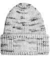BB330R (B330R) Chunky Knitted Patch Beanie cloudy haze colour image